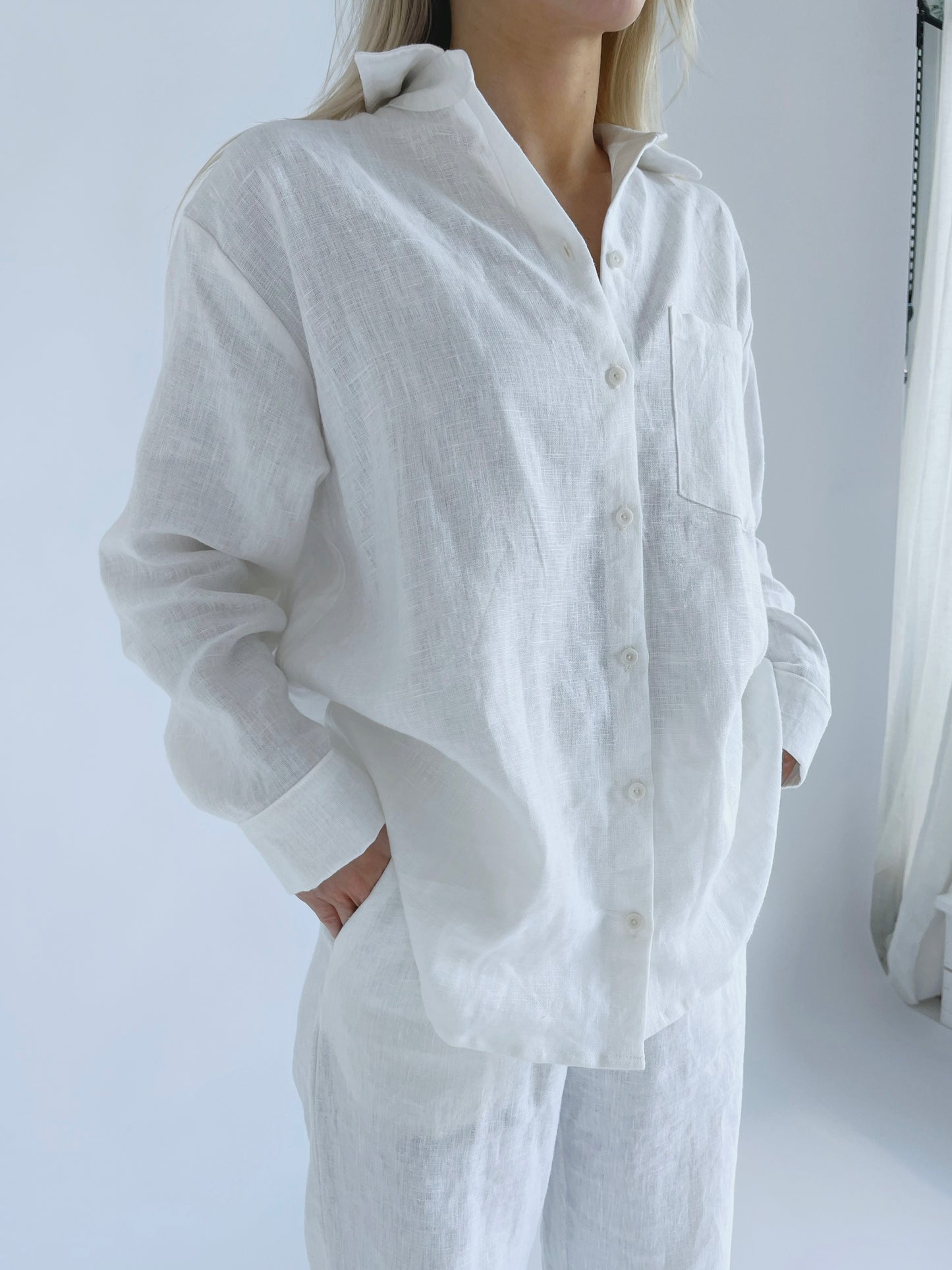 LUMI Linen shirt relaxed